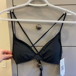 Roxy Classic Swim Top NWT